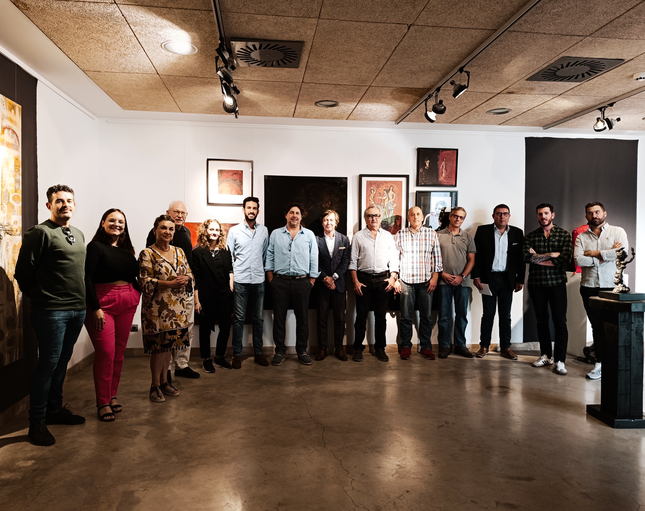 Representantes de los tablaos asociados